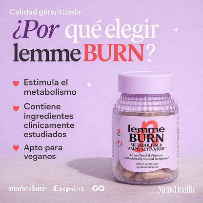 💖 Lemme Burn - Activador Metabolico ORIGINAL