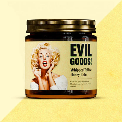 🐝 EVIL GOODS - Bálsamo de sebo de res y miel de Manuka 100% ORIGINAL