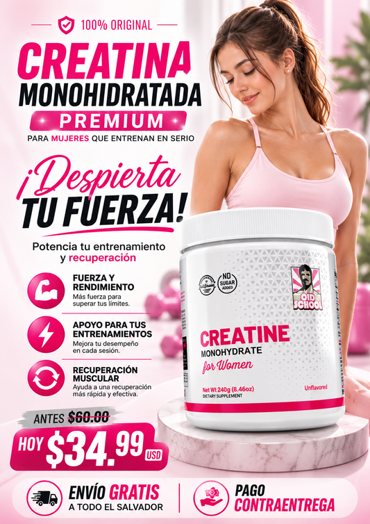 Creatina Monohidratada Premium - 100% ORIGINAL